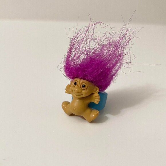 Vintage Russ Troll Doll Ring Troll Dolls - Picture 16 of 16